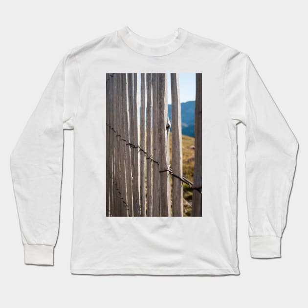 Fence Long Sleeve T-Shirt by ansaharju